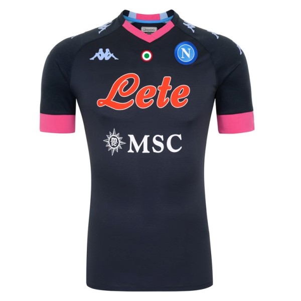 Tailandia Camiseta Napoli 3ª 2020/21 Negro